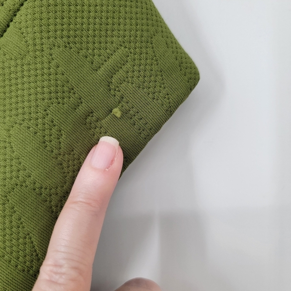 Yitty Major Label Backless Hoodie Dress Size Small Bossy Mossy Green Spellout - Picture 6 of 13